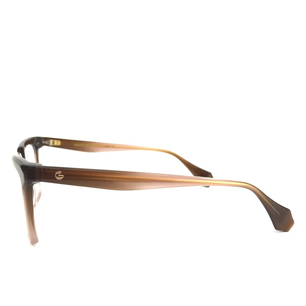 Gigi Studios Eyeglasses Frames AMALIA 6886/6 Brown Gradient Cat Eye 53-16-140